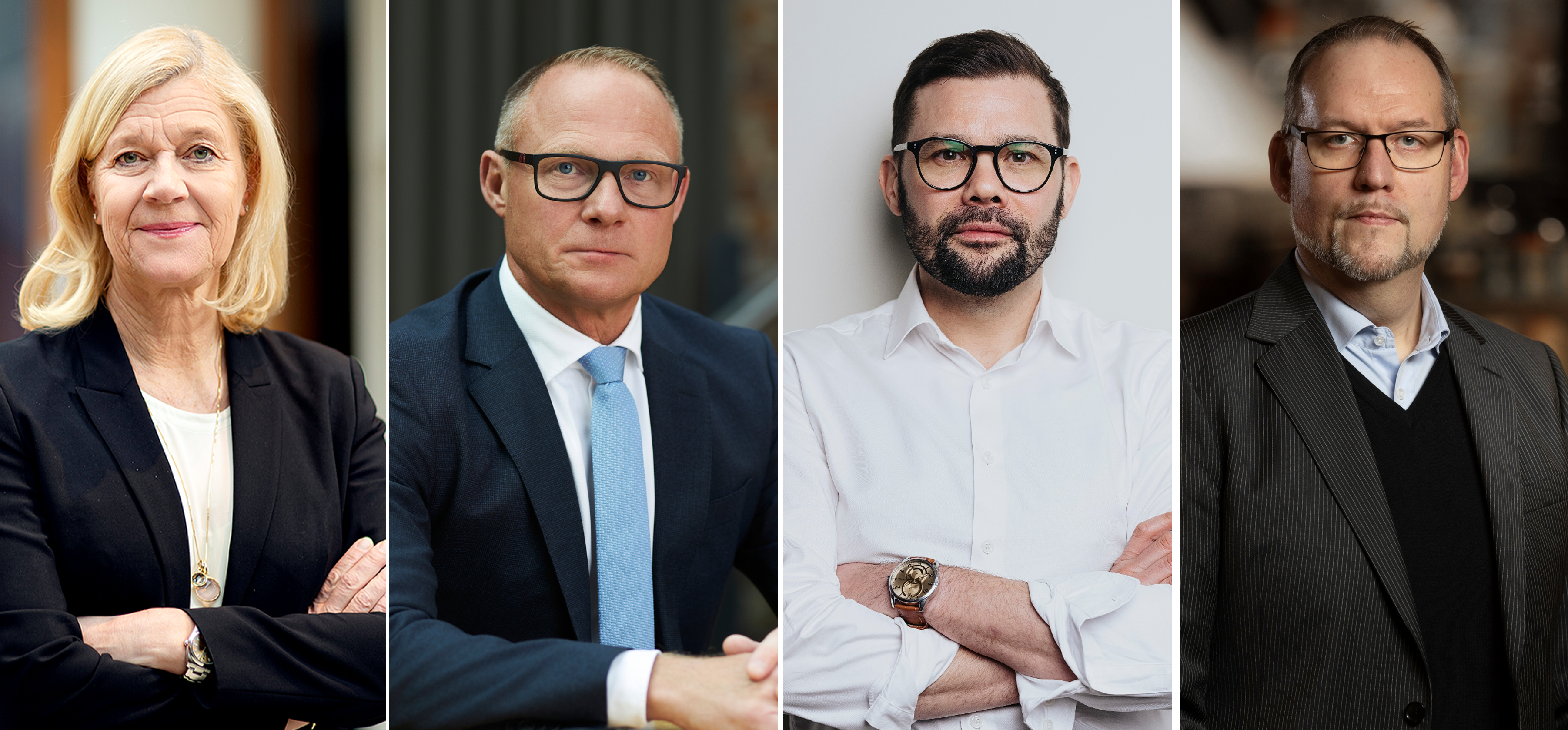 Lena-Liisa Tengblad, Björn Hellman, Magnus Demervall och Magnus Därth. 