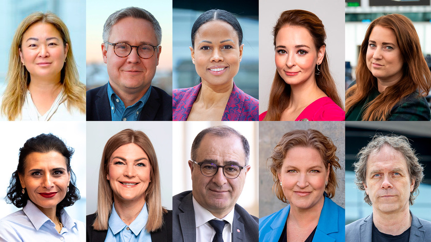 Ett kollage som föreställer de EU-kandidater som svarat på våra frågor.