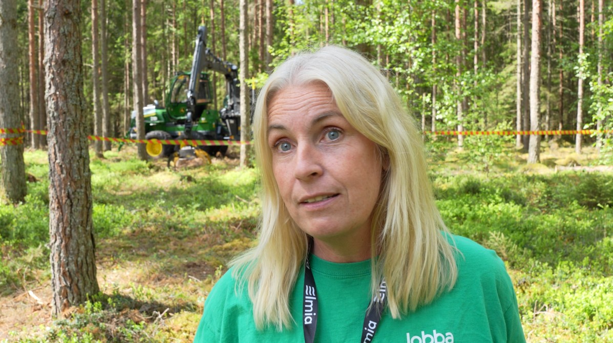 Bild på Anna Ross, projektledare för Jobba grönt.