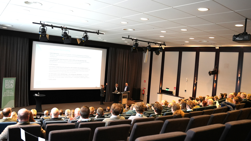 Konferensen inleddes av Lena-Liisa Tengblad, vd Gröna arbetsgivare och Magnus Bergman, ordförande Gröna arbetsgivare. Moderator för dagen var Kristine Wiklund, expert arbetsmarknad och kompetensförsörjning Gröna arbetsgivare.