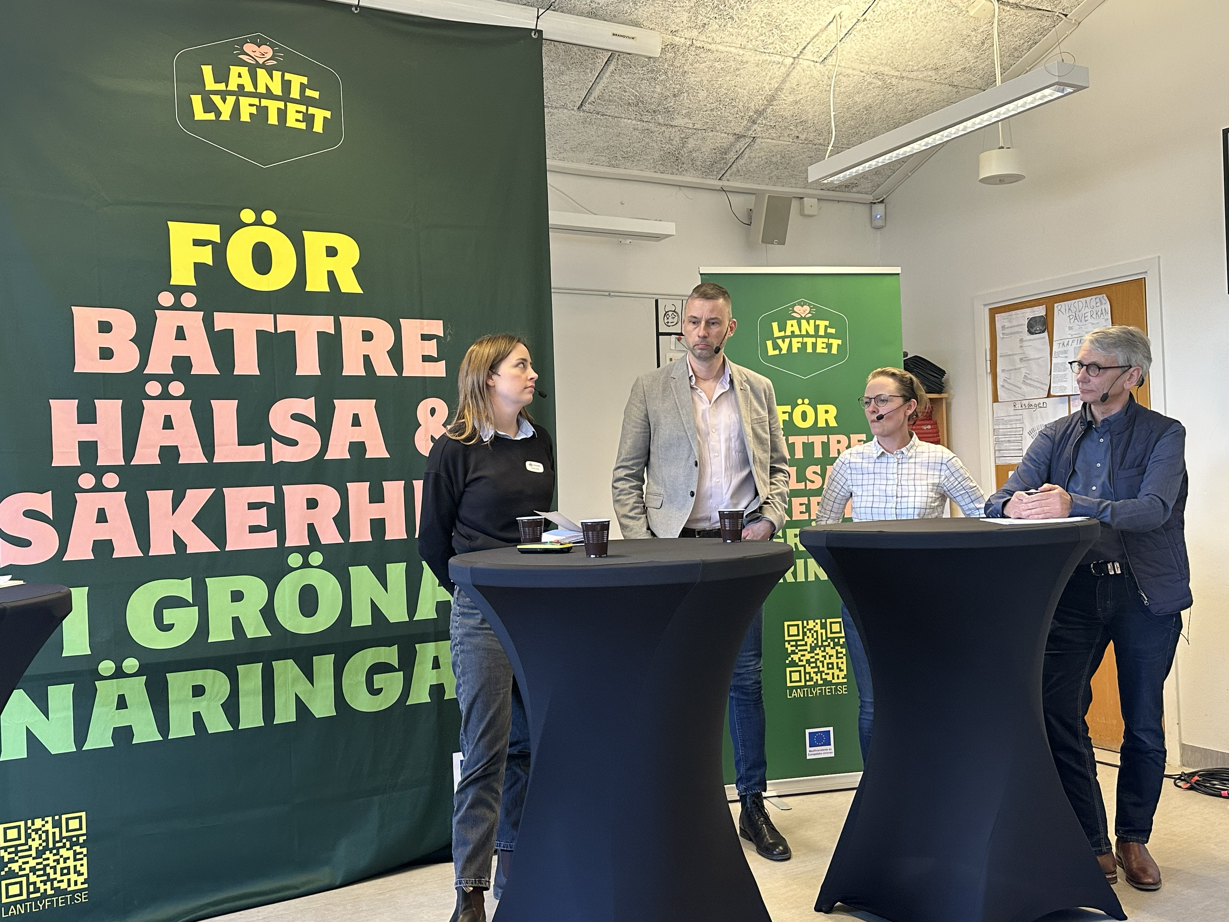Bild från Lantlyftets lanseringsevent.