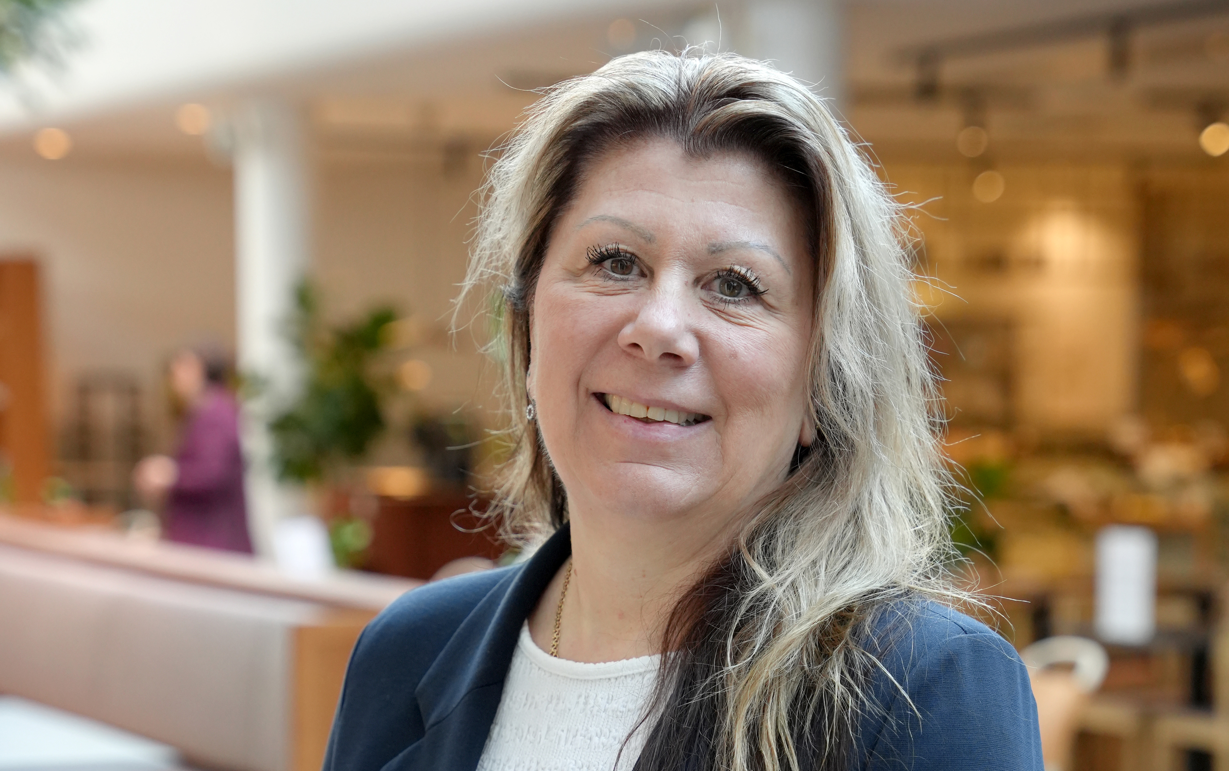 Bild på Pia Madsen, förhandlare på Gröna arbetsgivare.