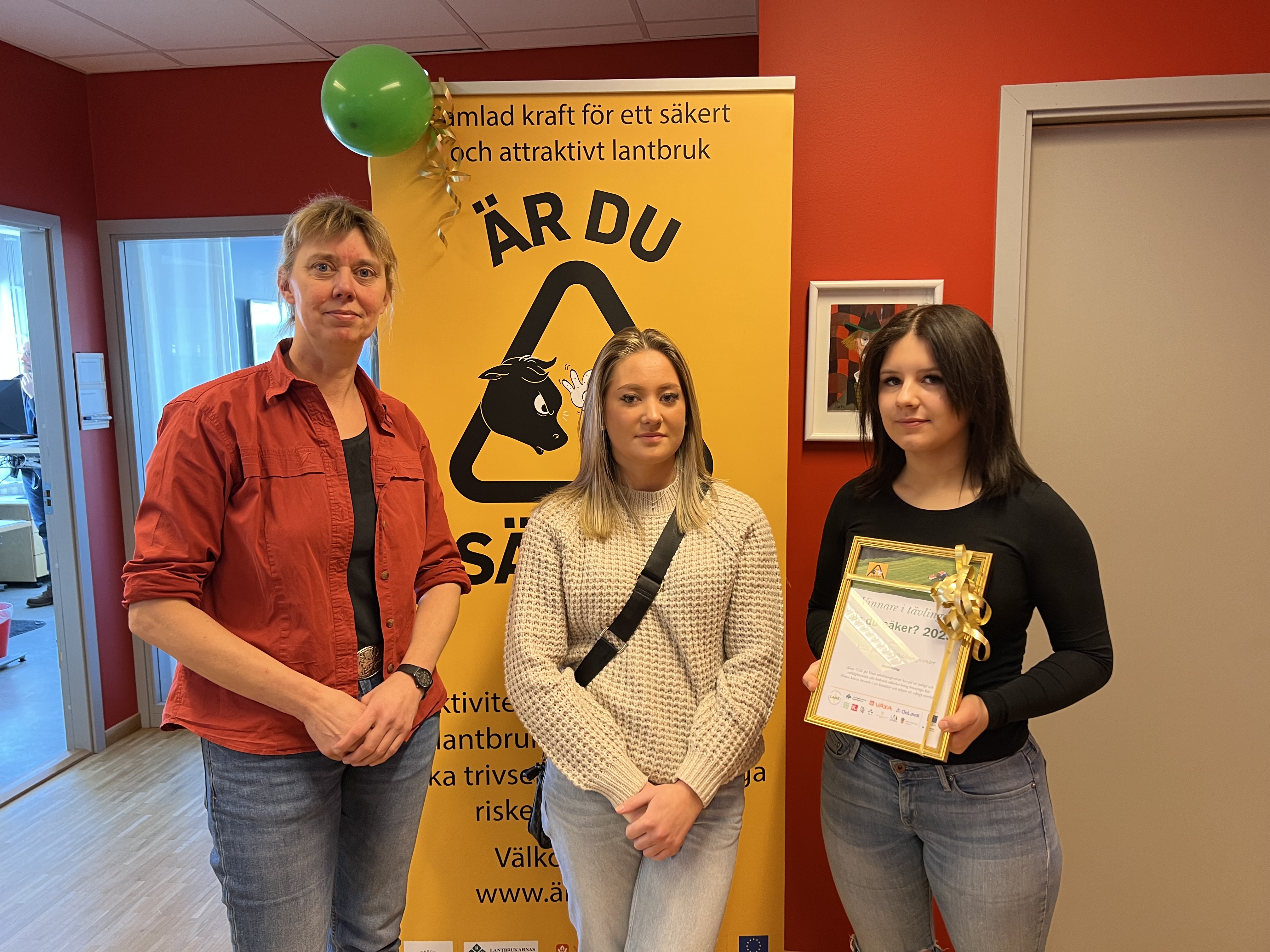  Kristina Carlsson, Märta Sundelius och Cornelia Karlsson.
