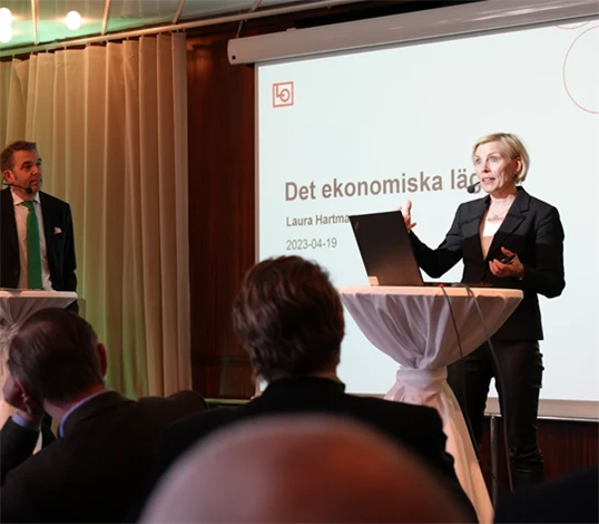 Laura Hartman, chefsekonom på LO.