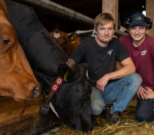Bild på Johan och Björn Daniels.
