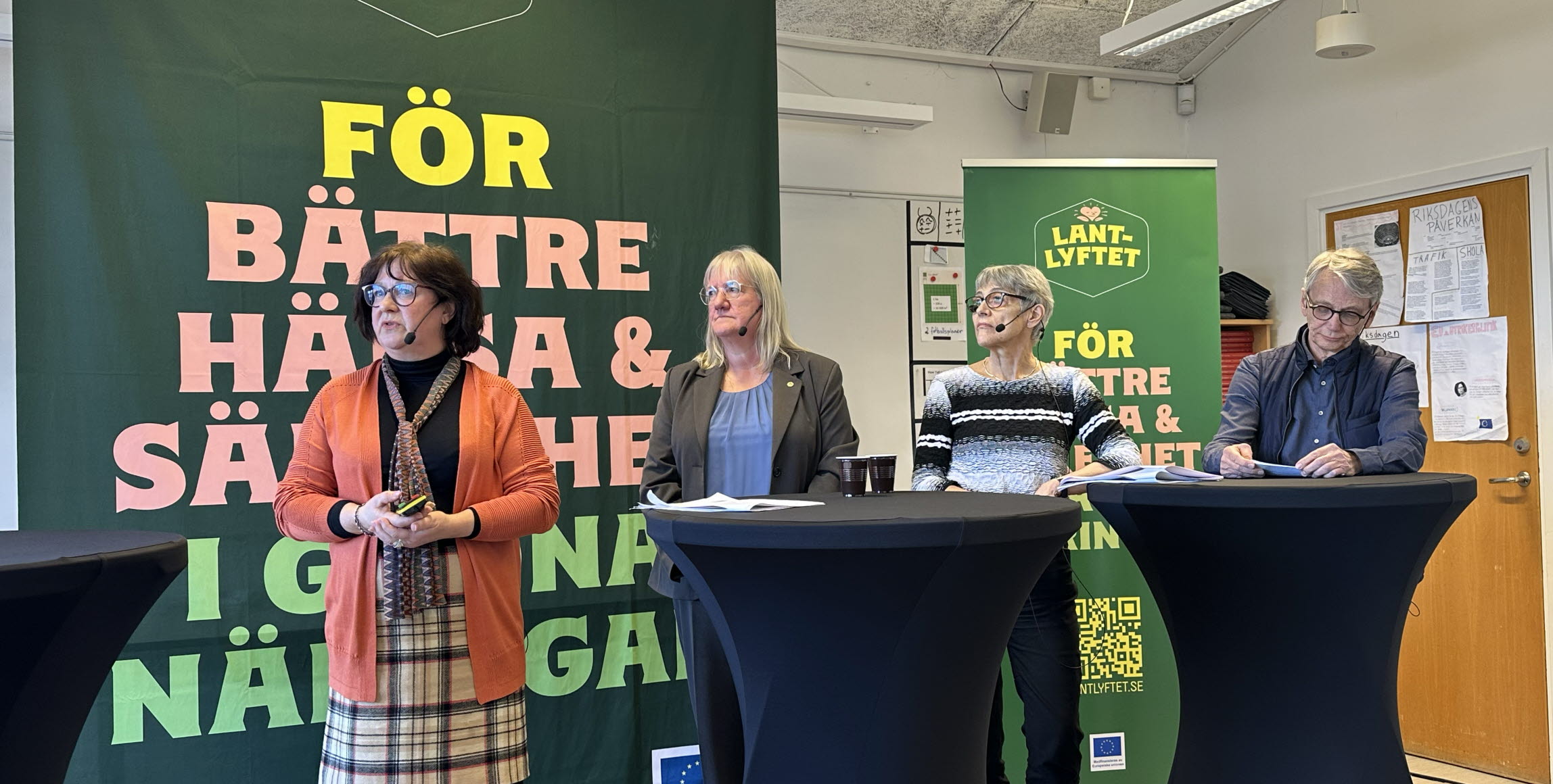 Bild från Lantlyftets lanseringsevent.