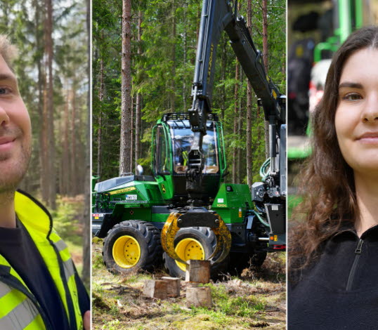 Bild på Maurice Hill, mer känd som L22, och Rebecca Sirberg, känd som Bexx.