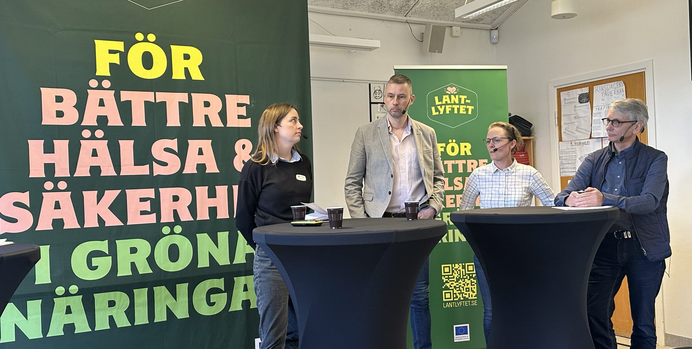 Bild från Lantlyftets lanseringsevent.